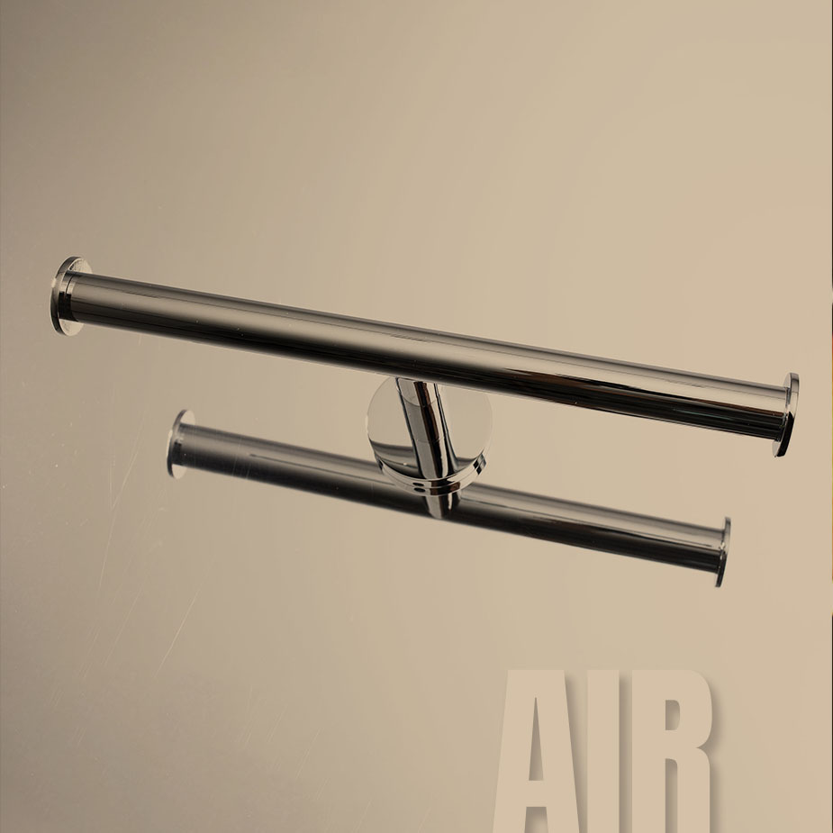 AIR: accesorios de baño en latón para hoteles