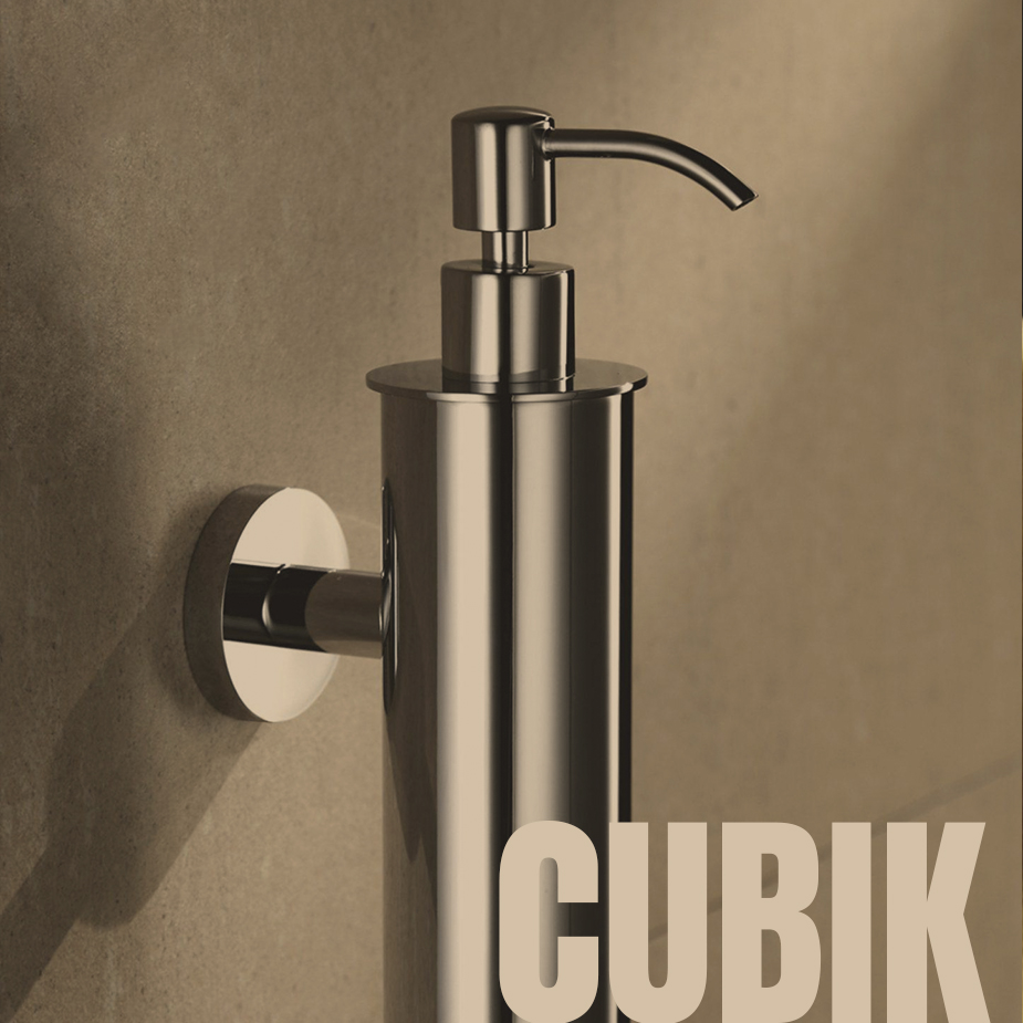 CUBIK: accesorios de baño en latón para hoteles