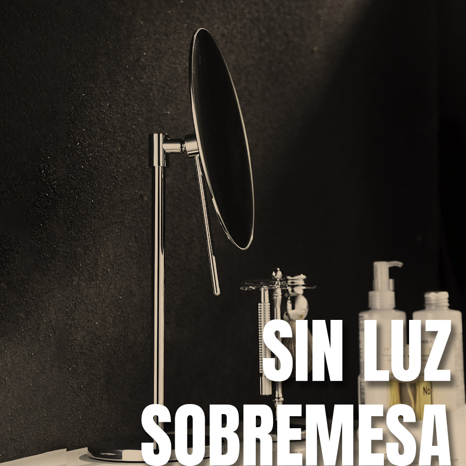 Espejos de aumento de sobremesa para hoteles