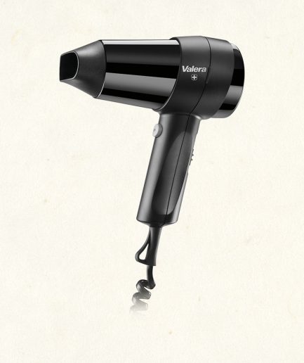 303104 | ACTION 1800 W PUSH Hairdryer - Glossy black and matte black