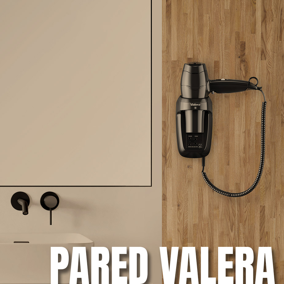 Secadores de pelo de pared para hoteles de Valera