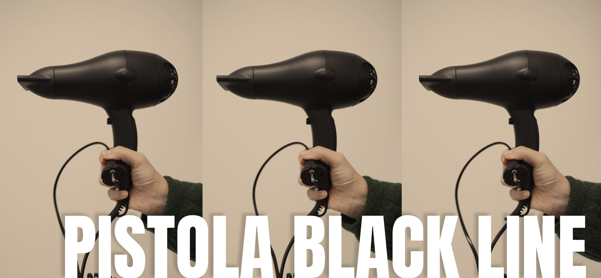 Secadores de pelo de pistola para hoteles Back Line