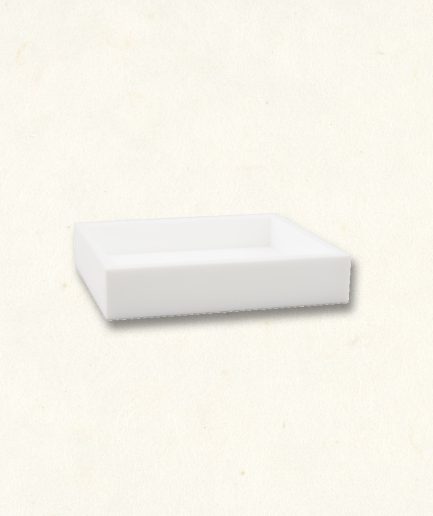 506317-MT | Jabonera - Blanco mate