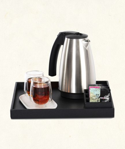 506321 | Square Serving Tray - Black