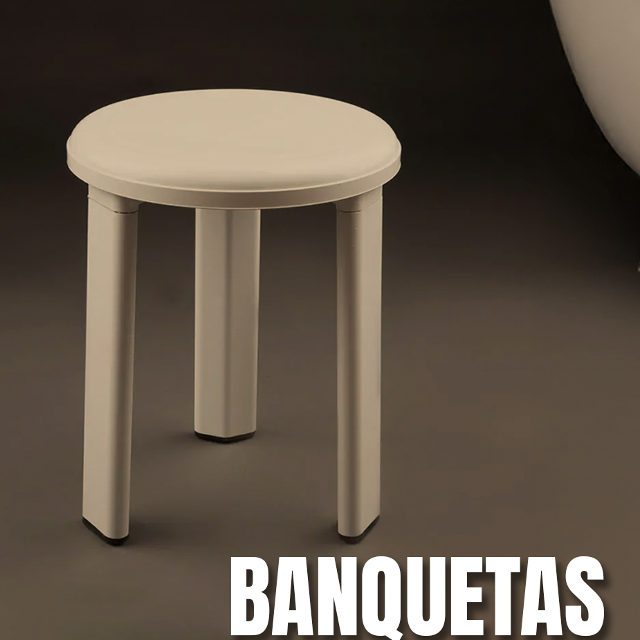 Banquetas para baños de hotel