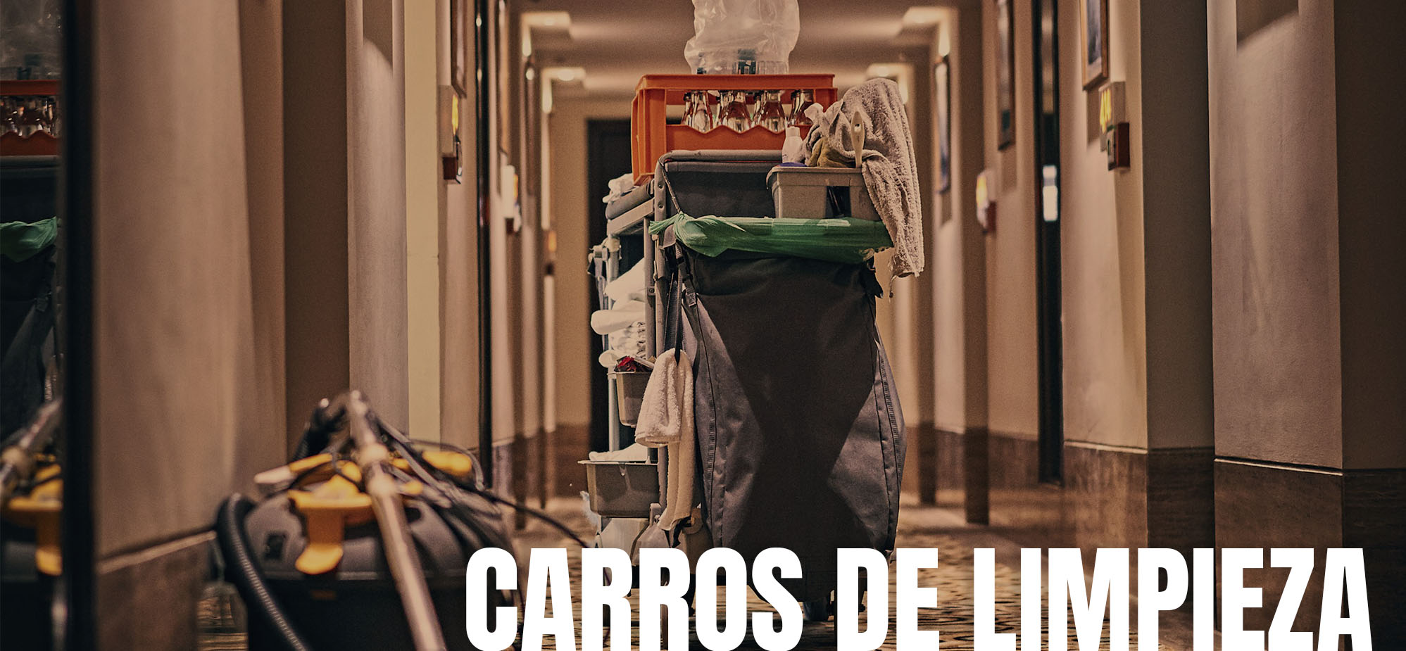 Carros de limpieza para hoteles
