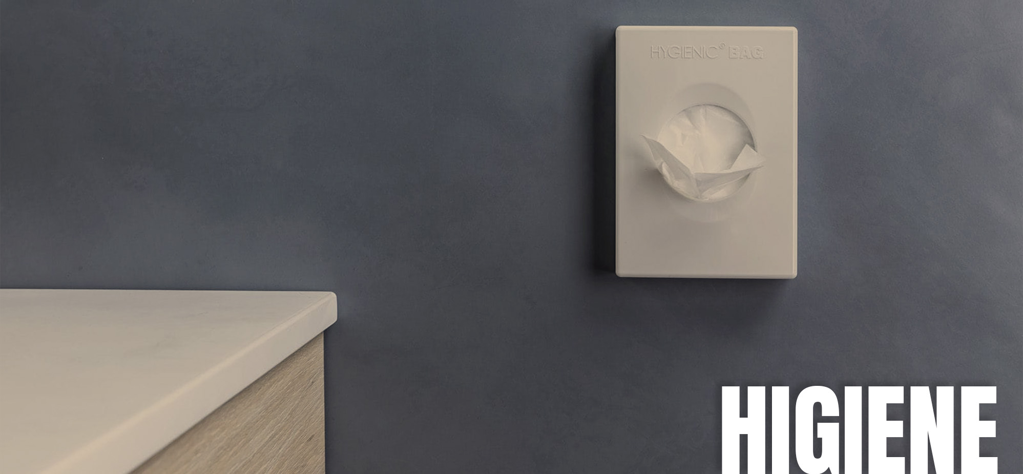 Accesorios higiene para baños de hotel