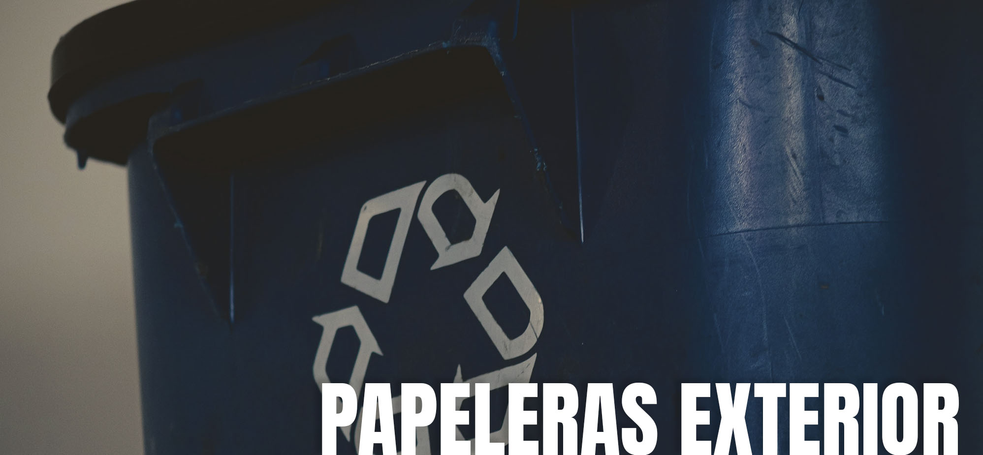 Papeleras exteriores para hoteles