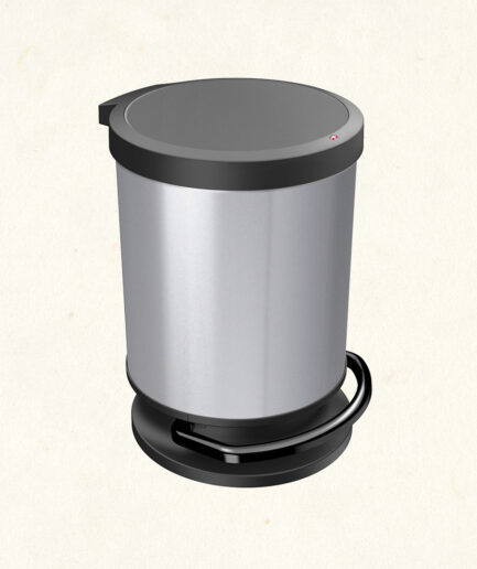 500805 | Hybrid 20 L Pedal Bin - Satin