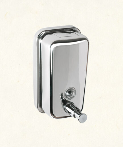 502400 | Vertical soap dispenser 0.5 l - Bright stainless steel