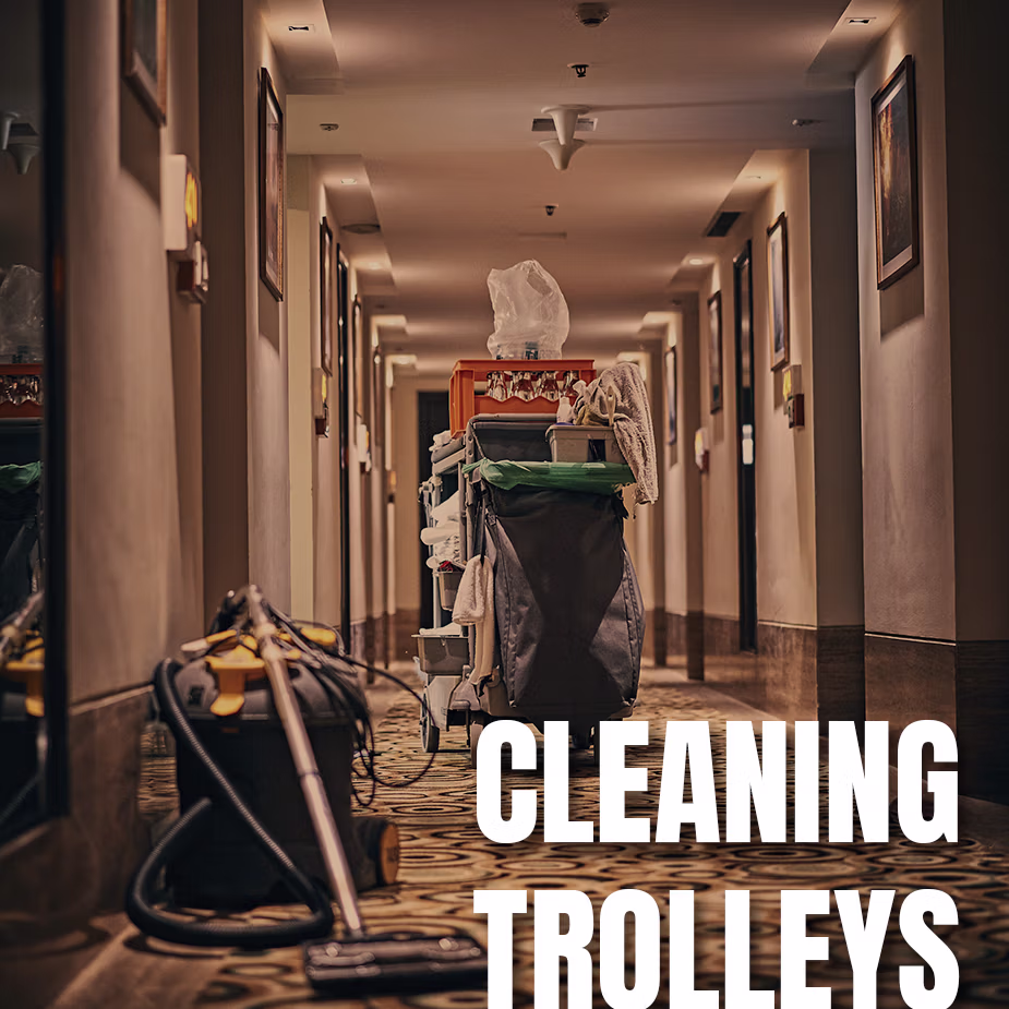 cleaning trolleys