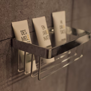 Accesorios de baño en acero inoxidable para hoteles