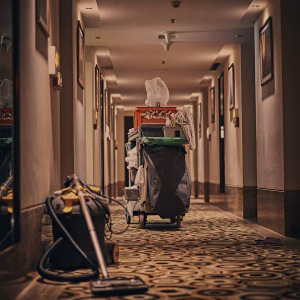 Carros de limpieza para hoteles