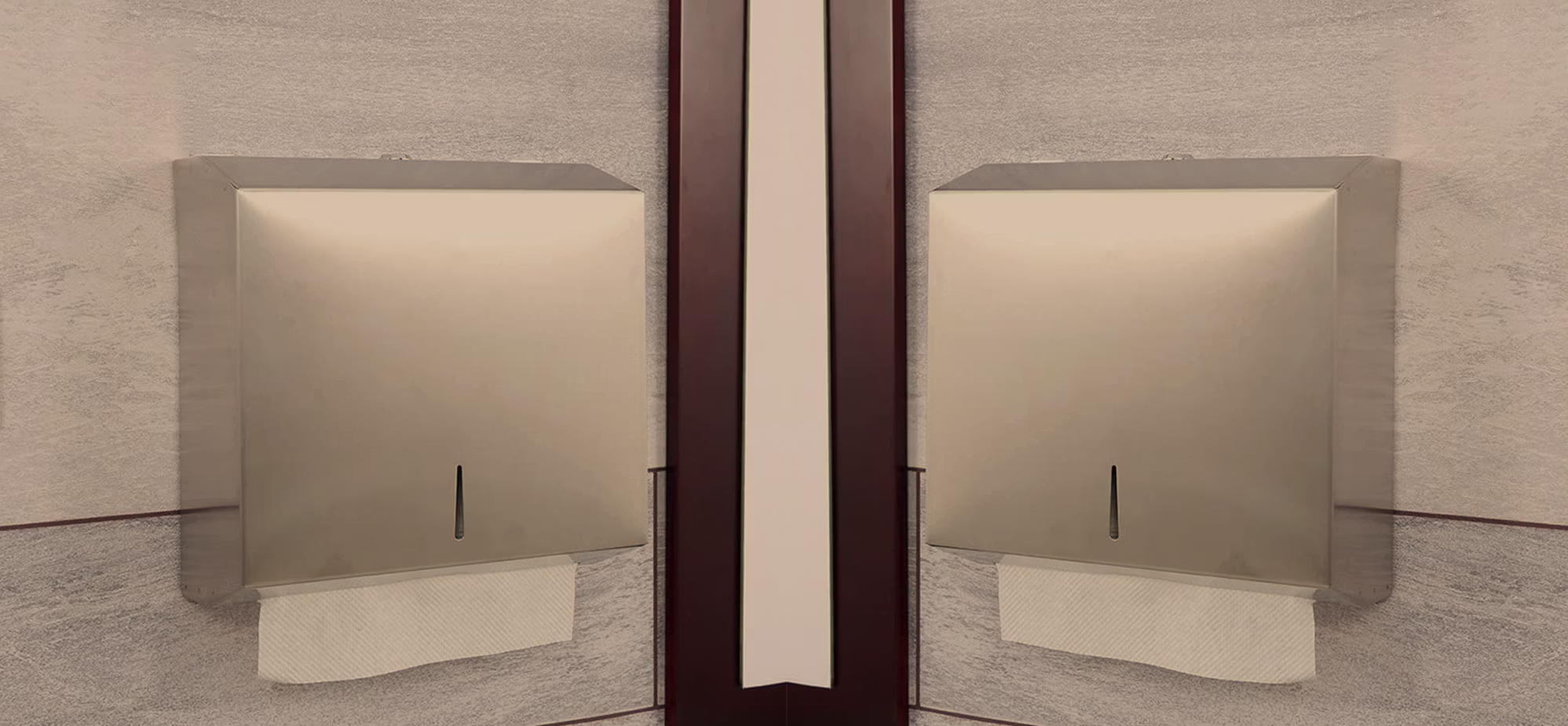 Dispensadores de papel y dispensadores de gel para zonas comunes de hoteles